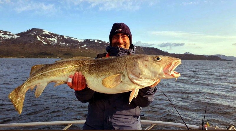 Patrick mit Dorsch 2